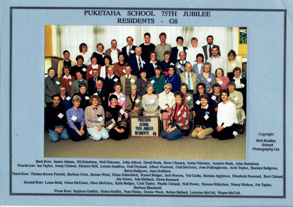 Puketaha Residents 1991