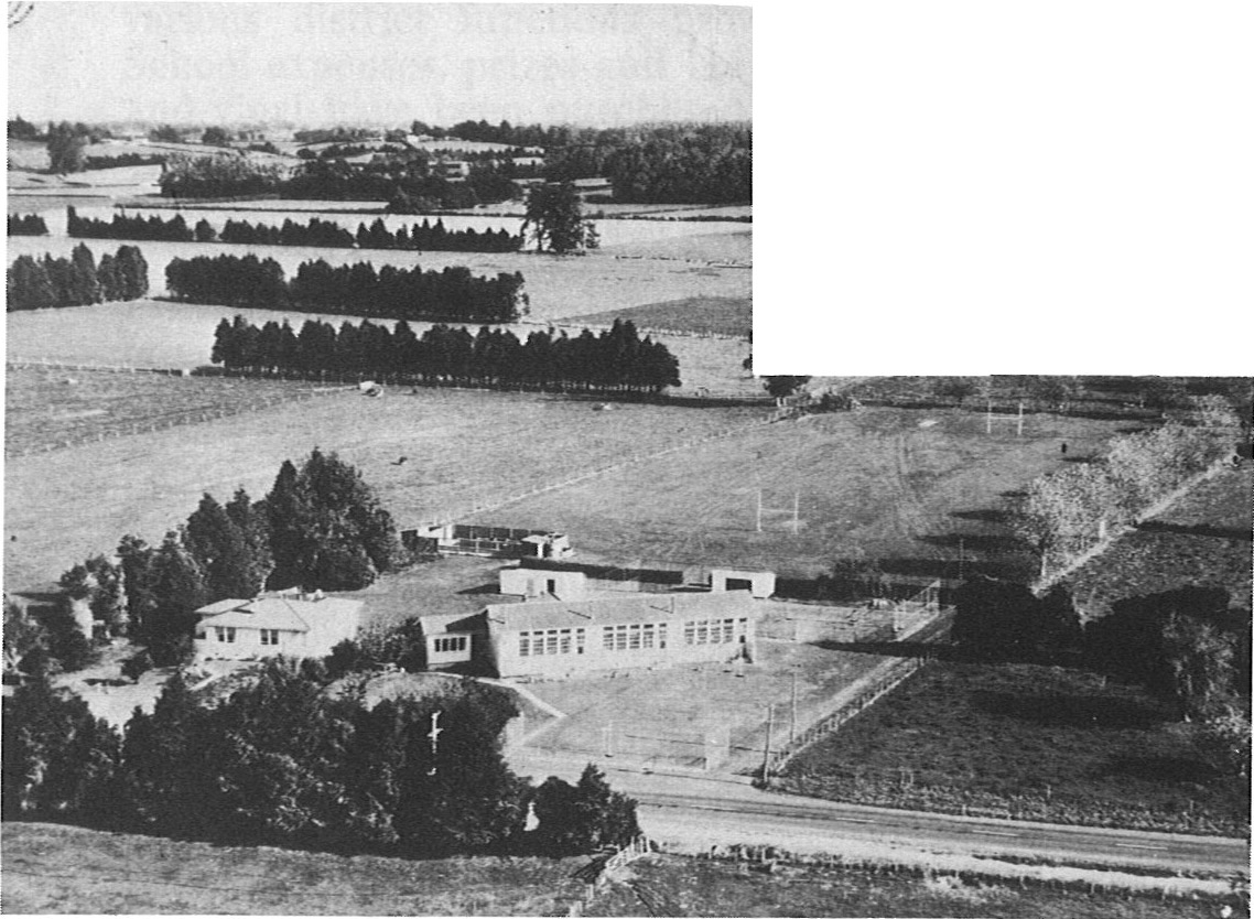 School, house and grounds, 1970.