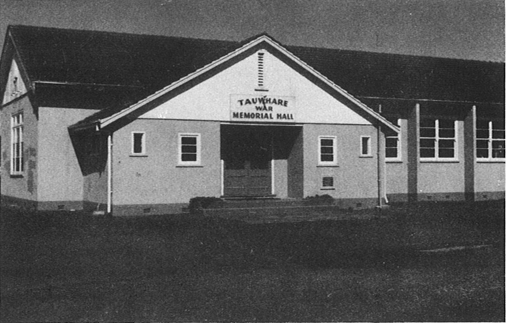 The new Hall, built 1953.